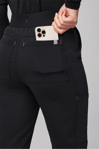 high-rise on-call scrub jogger