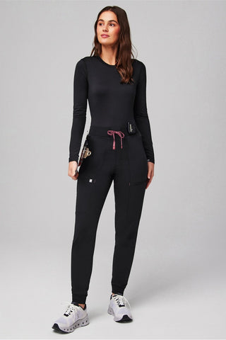 high-rise on-call scrub jogger