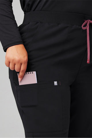 high-rise on-call scrub jogger