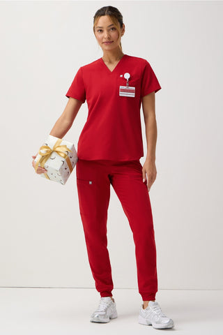 high-rise on-call scrub jogger
