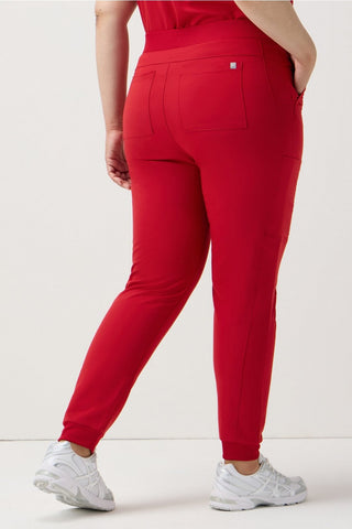 high-rise on-call scrub jogger