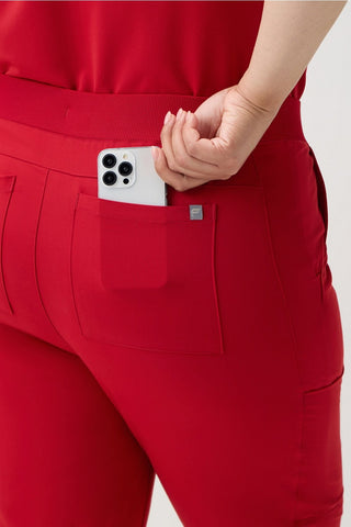 high-rise on-call scrub jogger