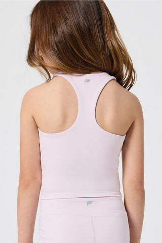 girls motion365+ built-in bra cropped tank