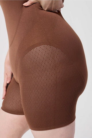 luxe360 sculptknit® short jumpsuit 4"