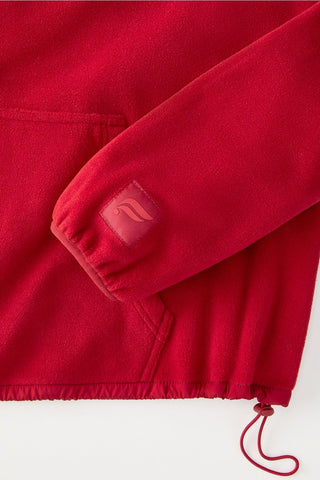 no chill fleece half-zip