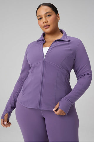 cold weather full-zip jacket