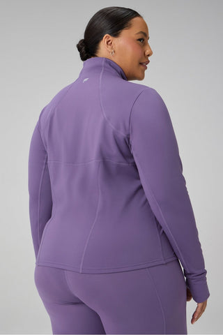 cold weather full-zip jacket