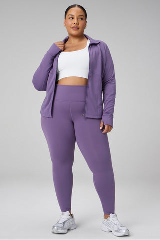 cold weather full-zip jacket