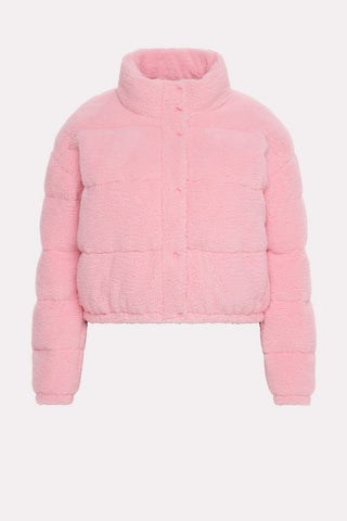 teddy puffer jacket