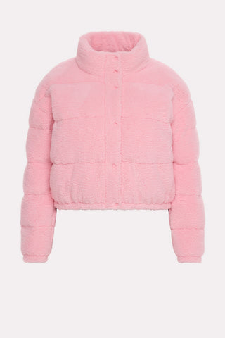 teddy puffer jacket