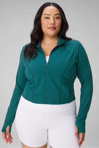 perfect storm cropped train jacket