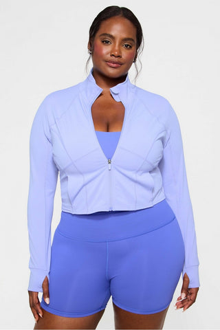 perfect storm cropped train jacket