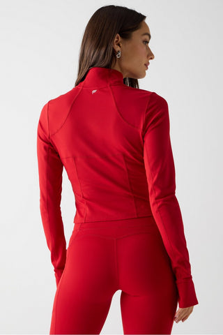 perfect storm cropped train jacket