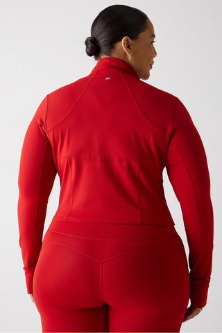 perfect storm cropped train jacket