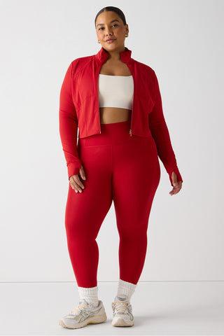 perfect storm cropped train jacket