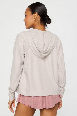 cloud jersey full zip hoodie