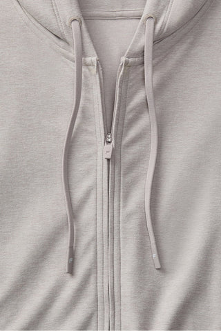 cloud jersey full zip hoodie