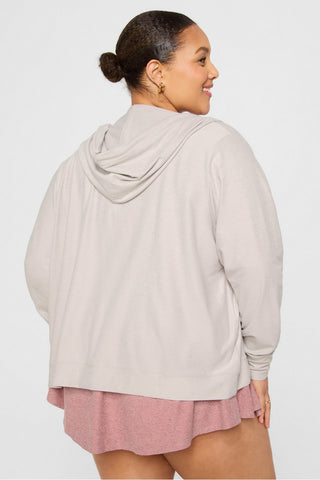 cloud jersey full zip hoodie