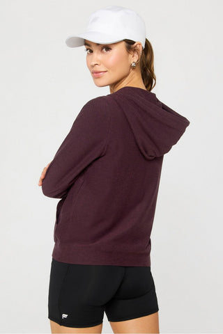 cloud jersey full zip hoodie