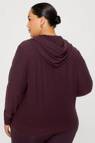 cloud jersey full zip hoodie