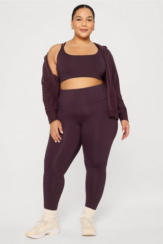 cloud jersey full zip hoodie