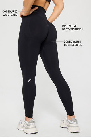 seamless scrunch high-waisted legging