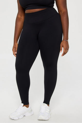 seamless scrunch high-waisted legging