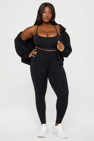 seamless scrunch high-waisted legging