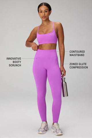 seamless scrunch high-waisted legging