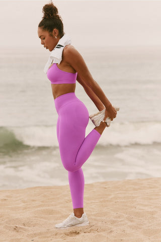 seamless scrunch high-waisted legging