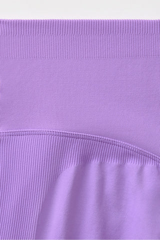 seamless scrunch high-waisted legging