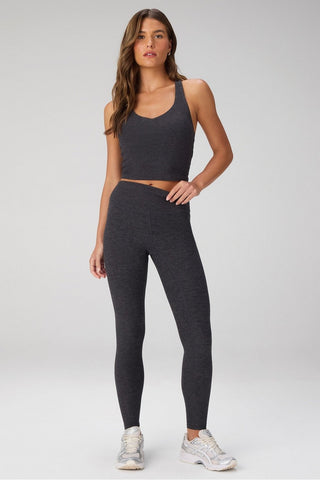 heatherflex high-waisted tlc legging