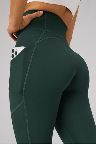 cold weather high-waisted pocket legging