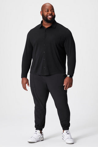 the dash long sleeve button up