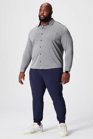 the dash long sleeve button up