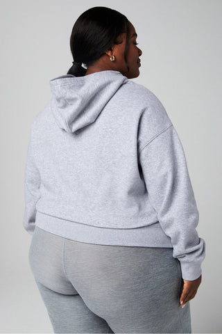 cozy fleece hoodie