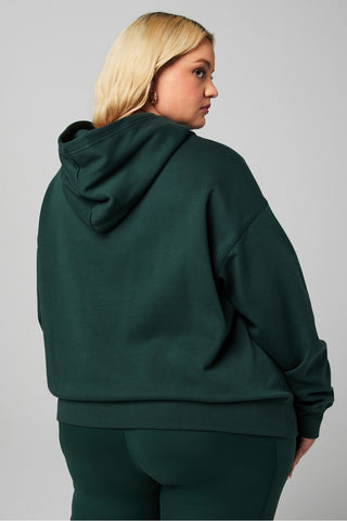 cozy fleece hoodie