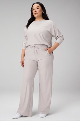 cloud jersey boxy long-sleeve top