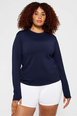 feather tech+ long-sleeve top