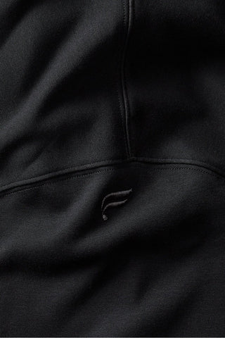 cozy fleece oversized mock neck sweatshirt