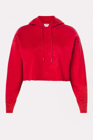 cozy fleece everyday cropped hoodie