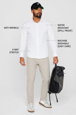 the don long sleeve button up (slim fit)