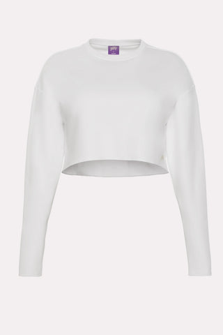 cozy fleece everyday cropped crew