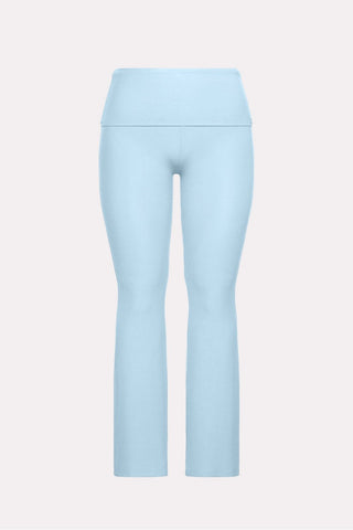 soft rib foldover pant