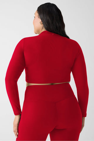 seamless long-sleeve essential tee