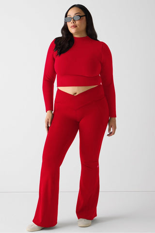 seamless long-sleeve essential tee