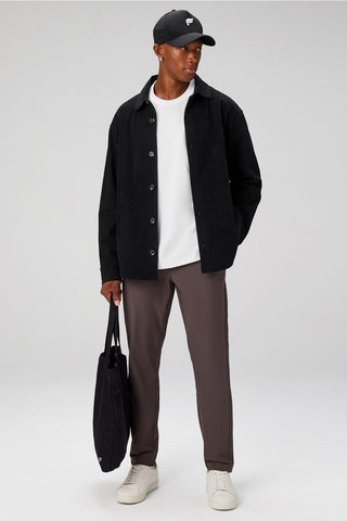 the club cord relaxed shirt jacket