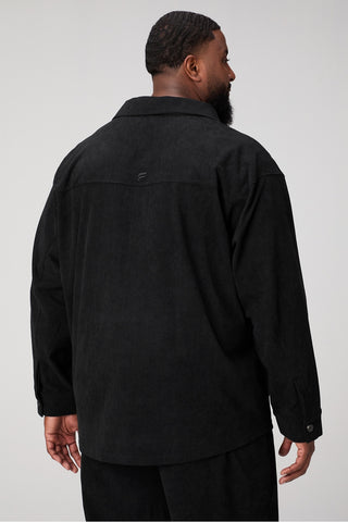 the club cord relaxed shirt jacket