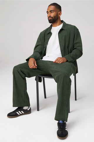 the club cord relaxed shirt jacket