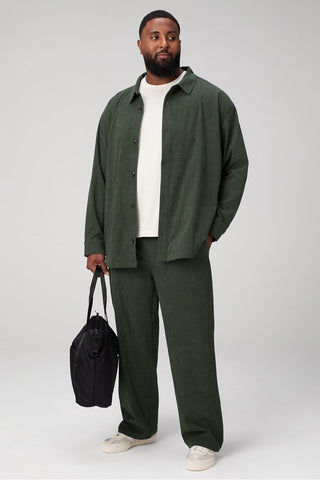 the club cord relaxed shirt jacket